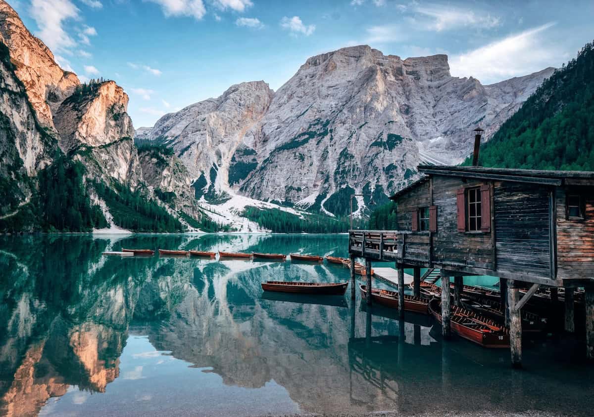 Lago di Braies dolomites - dolomites itinerary - Dolomites Lago di Braies dolomites - Dolomites