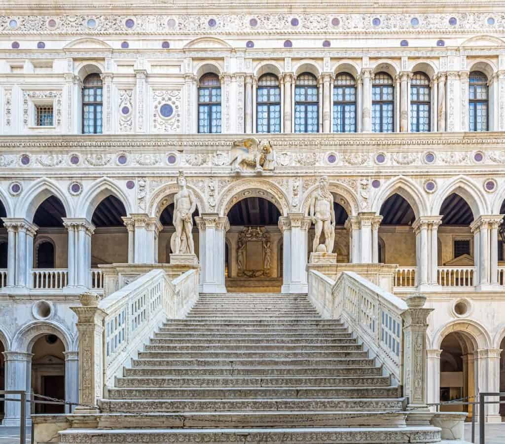 Staircase of the Giants Dodge palace venice - Palazzo Ducale,Dodge Palace - Venice, Veneto Staircase of the Giants Dodge palace venice - Venice, Veneto