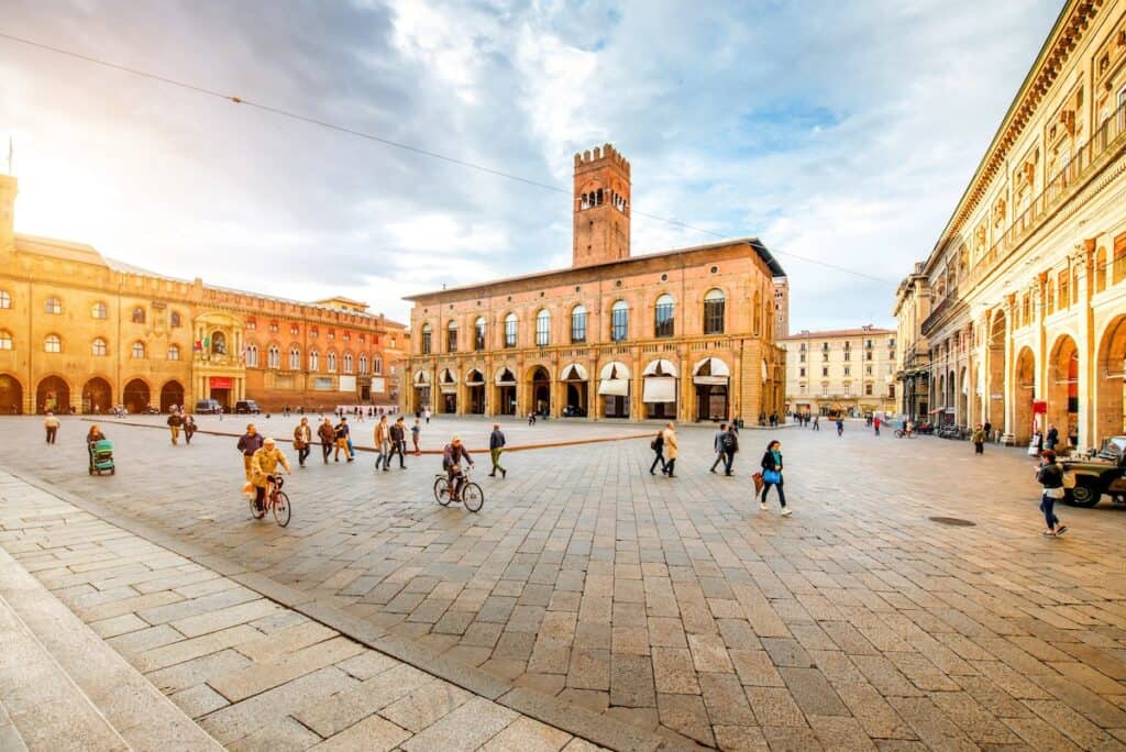 bologna piazza maggiore - Bologna, Emilia Romagna